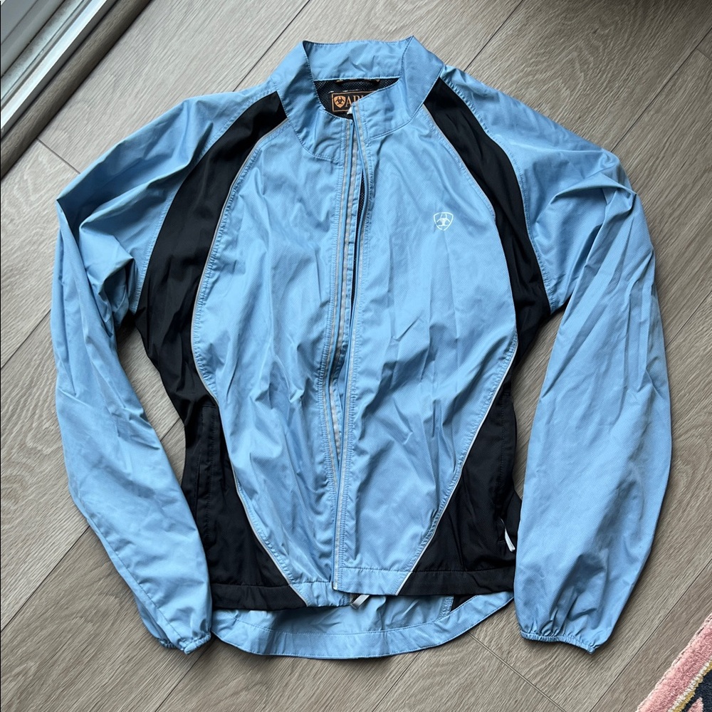 Blue and Black Ariat Windjacket